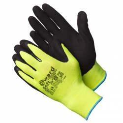 Перчатки GWARD Soft (зелён)  с вспененным латексным покр.(Размер 9 L)